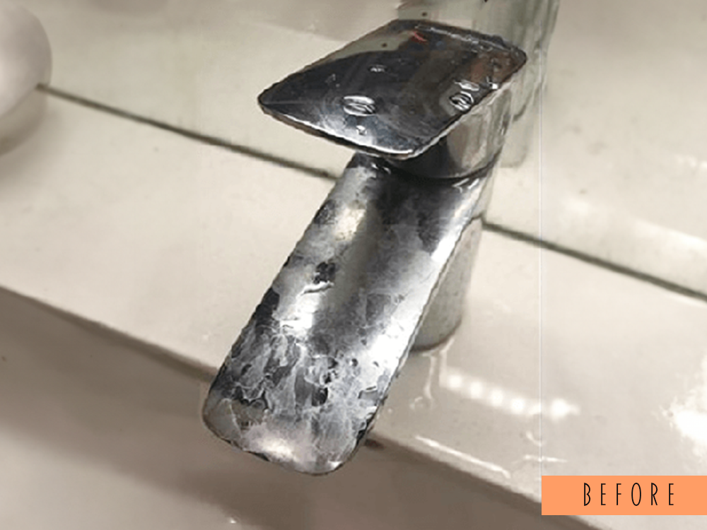 水洗金物ビフォ画像