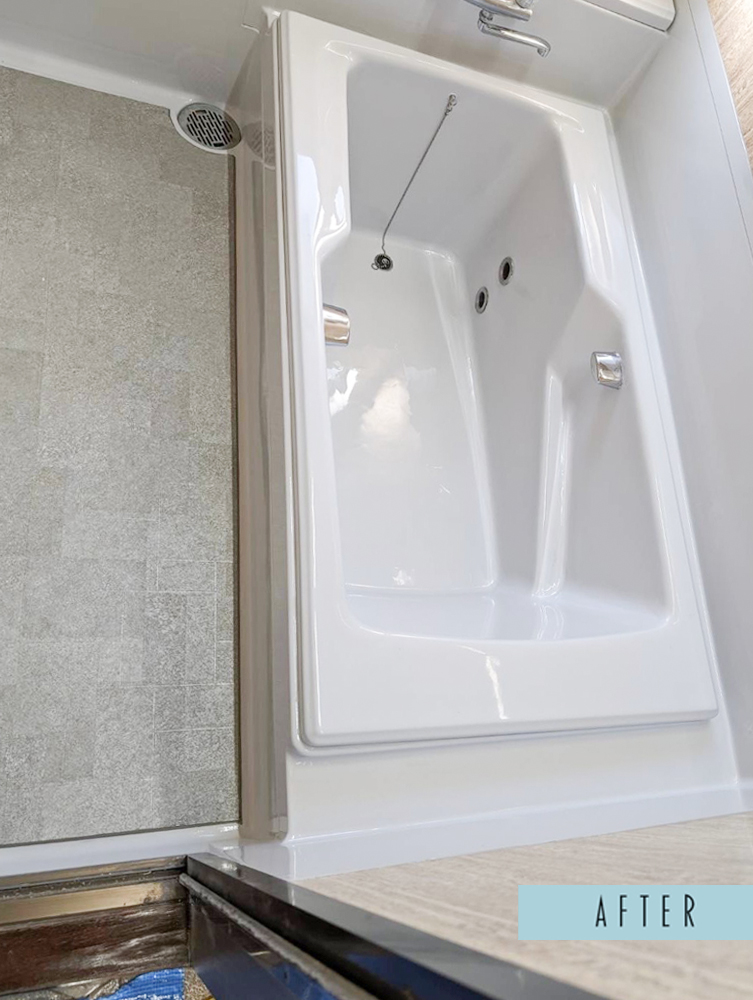 浴室塗装群馬県実績アフター画像