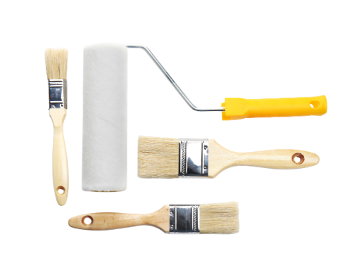 ハケとローラーの画像です。